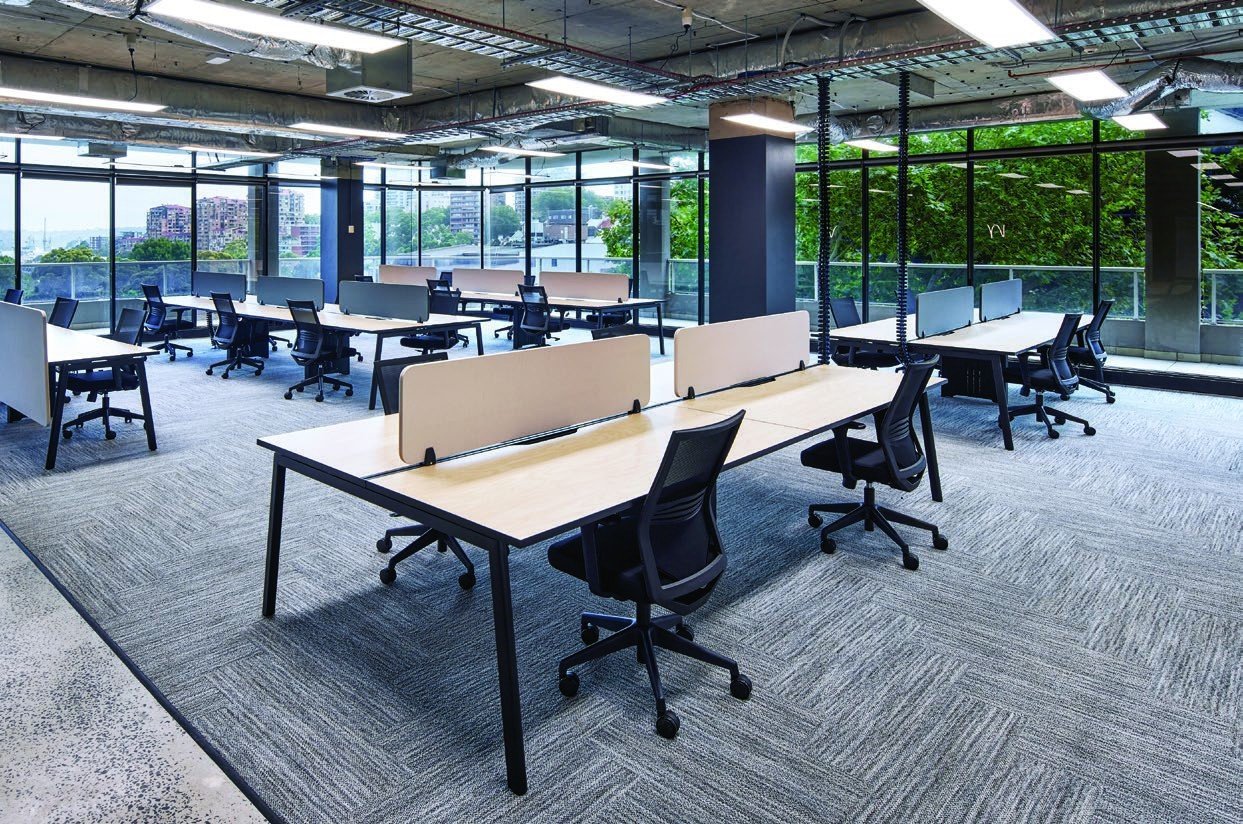 Compact Fixed Desk — workstations & desks by SYL Fitout