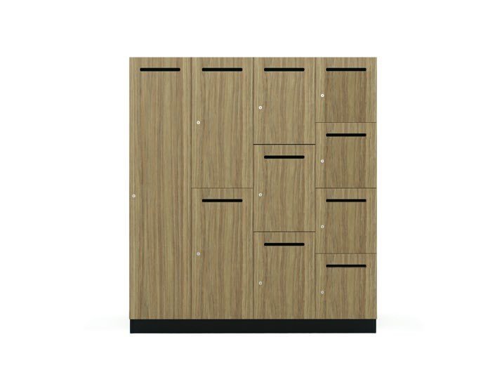 ABW Locker Bank — office storage & lockers by SYL Fitout